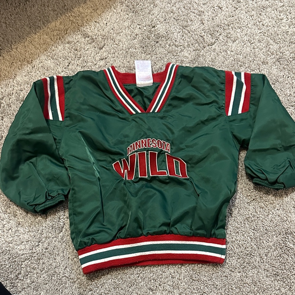 Minnesota Wild Kids Green Jersey